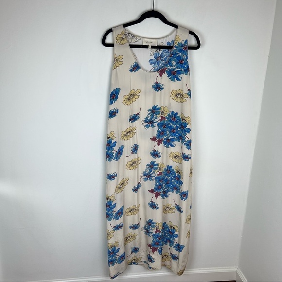 The Great Windward Midi Long Dress in Sungold Floral Size 3 US L - Picture 5 of 8